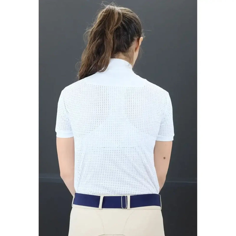 Eleonoire Short Sleeve Show Shirt - White Air - Ladies