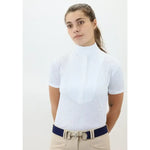 Eleonoire Short Sleeve Show Shirt - White Air - Ladies