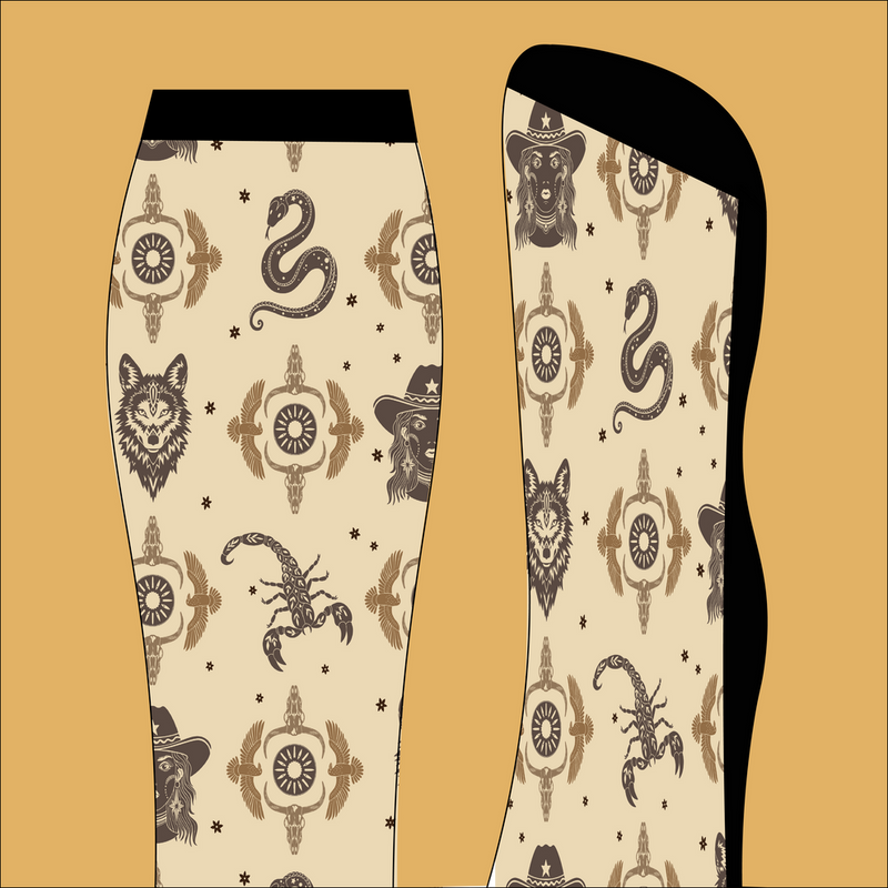 Limited Edition Lone Wolf Boot Socks
