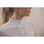 Las Honey Long Sleeve Show Shirt - White