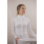 Las Honey Long Sleeve Show Shirt - White