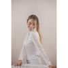 Las Honey Long Sleeve Show Shirt - White