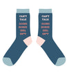 Can't Talk Crew Socks