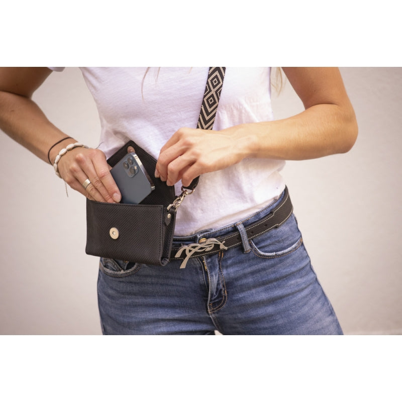 Penelope Perforated New Phone Pocket
