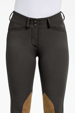 Gracie Knee Patch Breech - Black Olive - Ladies