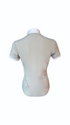 Bib Show Shirt Short Sleeve - Stone/White