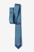 Slate Blue Skinny Tie