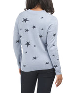 Natalie Star Crewneck Sweater - Ladies