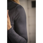 Tutty Long Sleeve Mock Neck Shirt