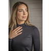 Tutty Long Sleeve Mock Neck Shirt