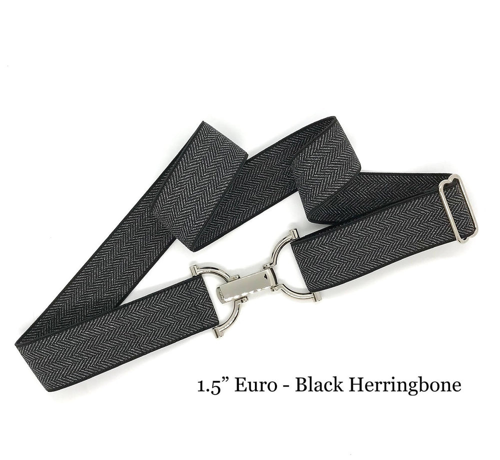 Black Herringbone