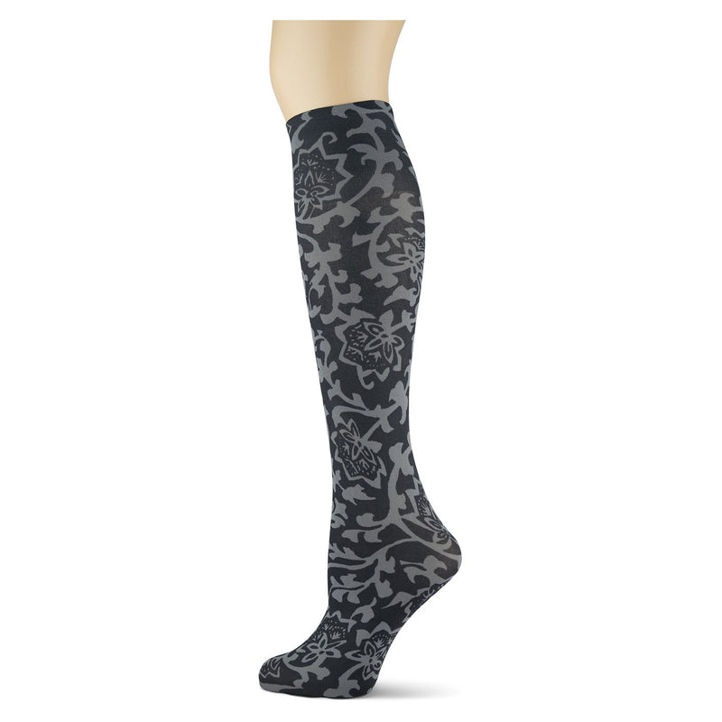 Sox Trot Pattern Boot Socks - Ladies