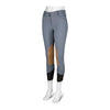 Gulf Natural Rise Front Zip Breeches - Greys