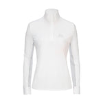 Carly 37.5 Long Sleeve Show Shirt - White Stripe - Ladies
