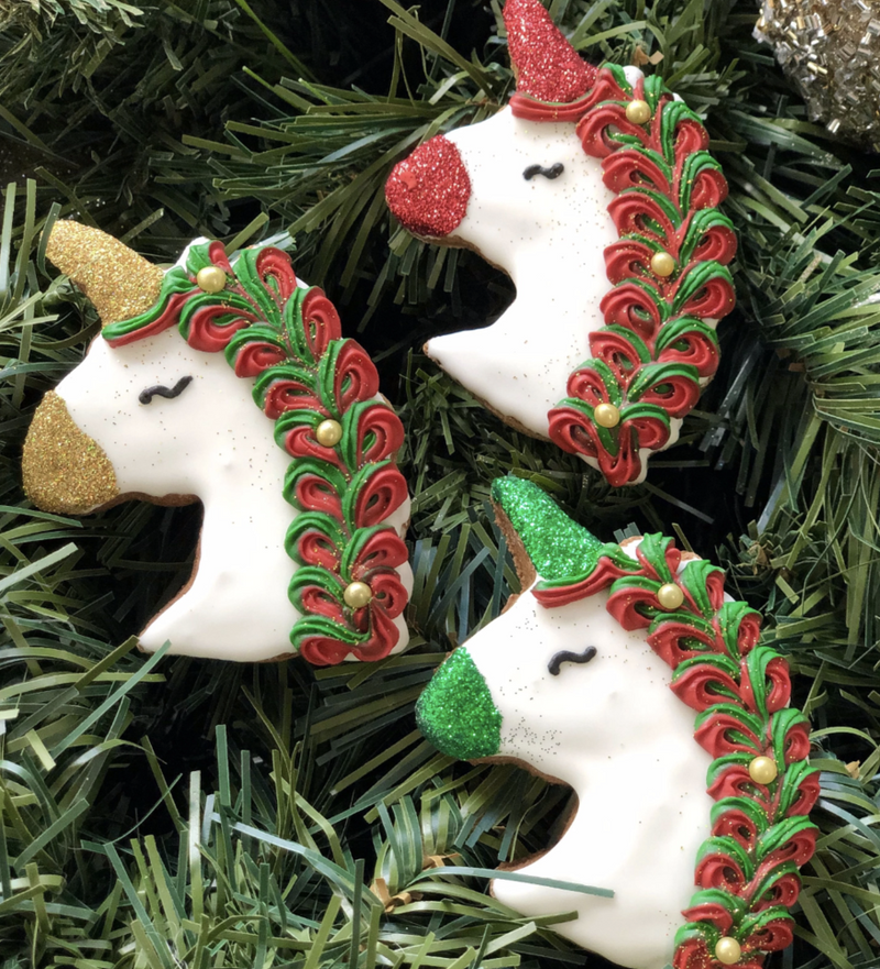 Christmas Unicorn Treats - Snaks 5th Avenchew
