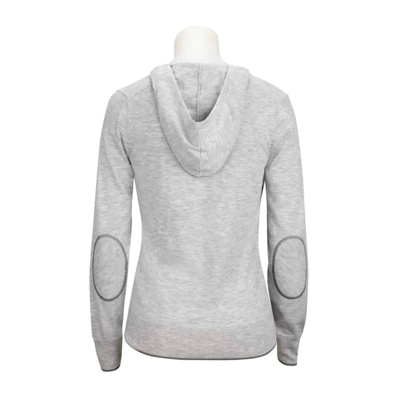 Taylor Full Zip Hoodie Sweater - Light Grey Heather - RJ Classics