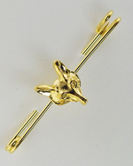 Gold Fox Stock Pin