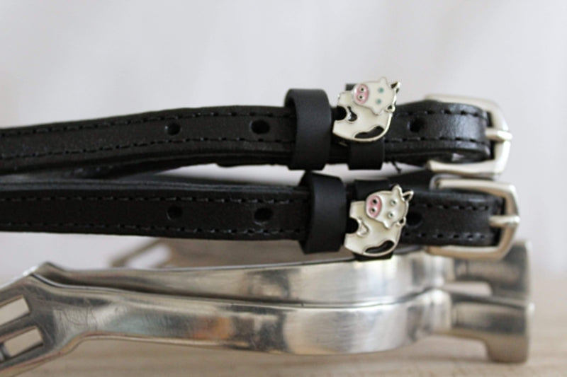 Cow Designer Spur Straps