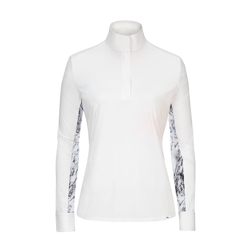 Carly 37.5 Long Sleeve Show Shirt - Marble - Ladies